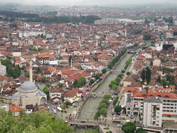 Beautiful Prizren from above