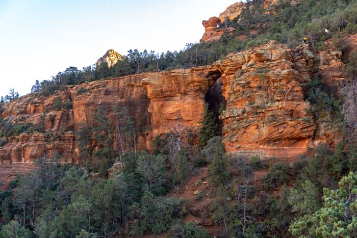 The Devil's Bridge in Sedona