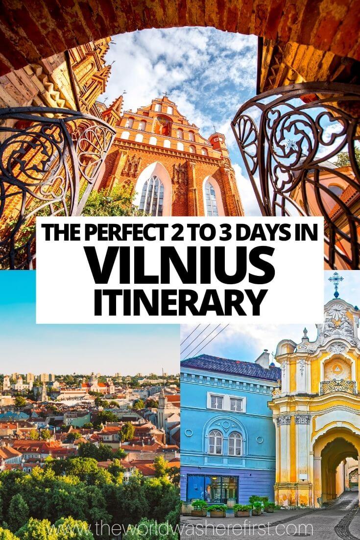 2 to 3 Days in Vilnius Itinerary Things To Do