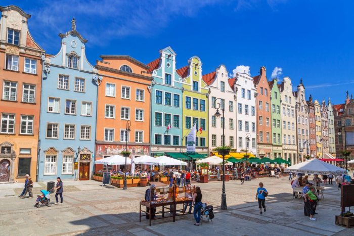 Long Market in Gdansk