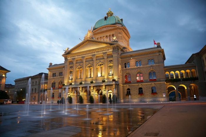 Swiss Federal Palace in Bern