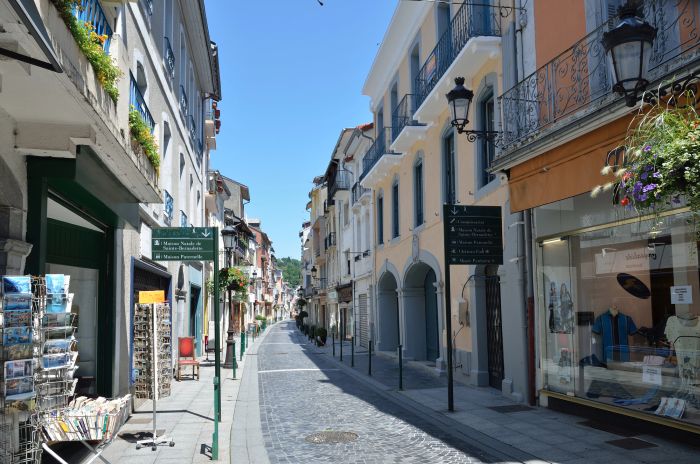 Street in Lourdes