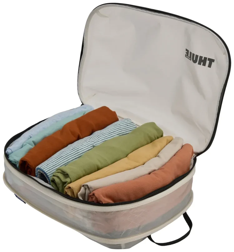 Thule Medium Compression Packing Cube - White Open