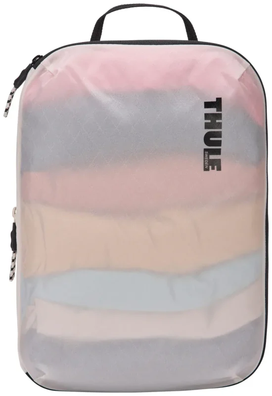 Thule Medium Compression Packing Cube - White - Front Filled