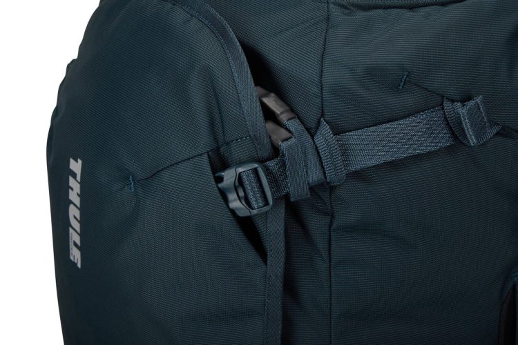 Thule Landmark 60L Travel Backpack with Daypack - Darkest Blue Straps