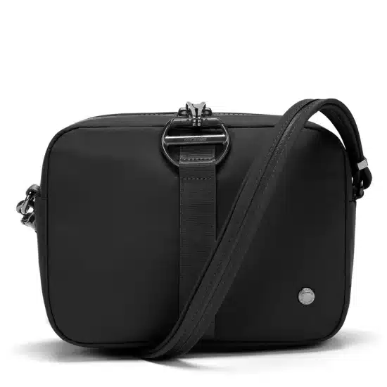 Pacsafe CX Anti-Theft Square Crossbody Travel Bag - Black